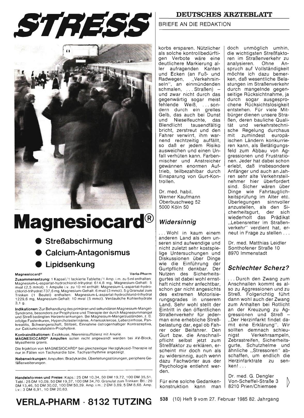 Vorschauseite 1: SICHERHEITSGURT: Schlechter Scherz?