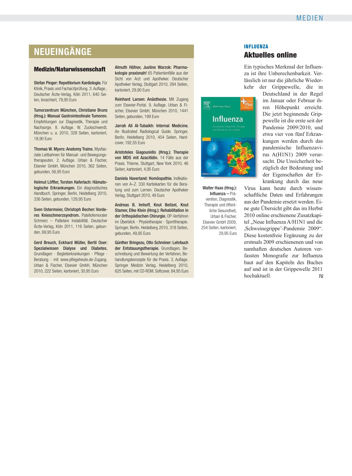 Vorschauseite 1: Neuerscheinungen