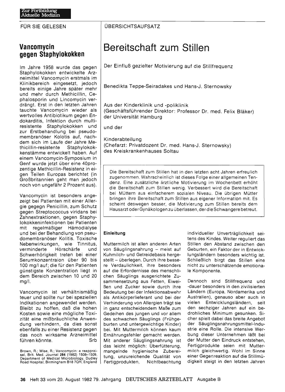 Vorschauseite 1: Bereitschaft zum Stillen: Der Einfluß gezielter Motivierung auf die Stillfrequenz