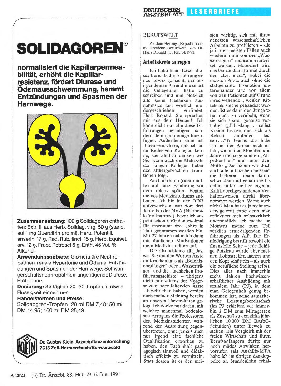 Vorschauseite 1: BERUFSWELT: Arbeitskreis anregen