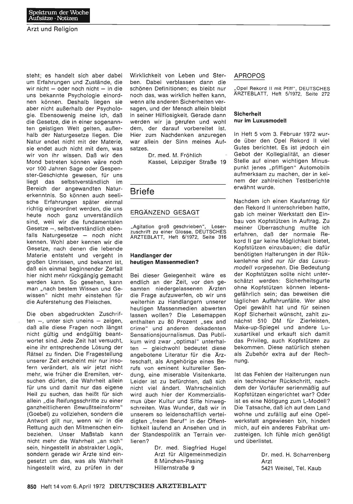 Vorschauseite 1: Apropos: Sicherheit nur im Luxusmodell