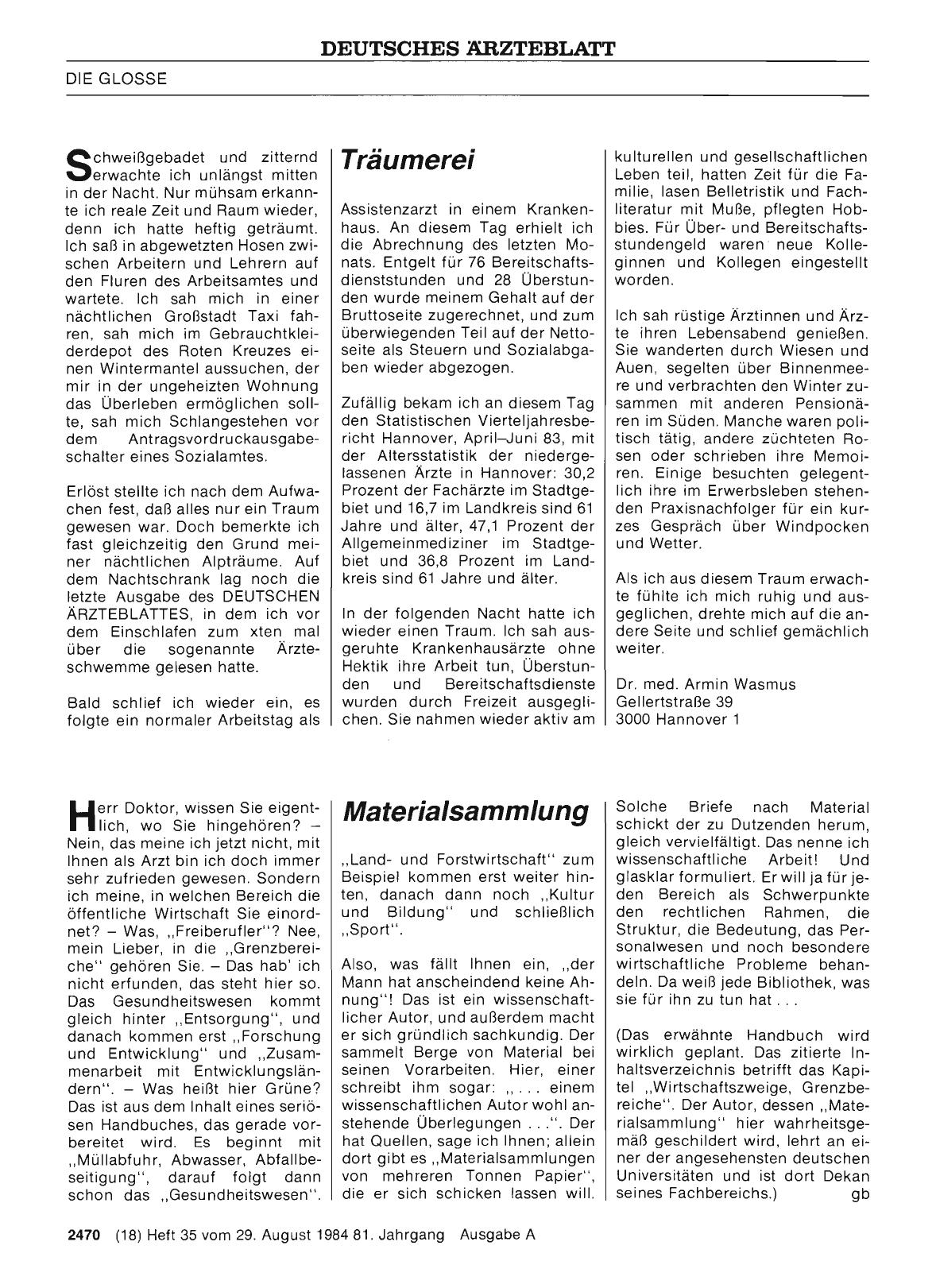 Vorschauseite 1: Materialsammlung