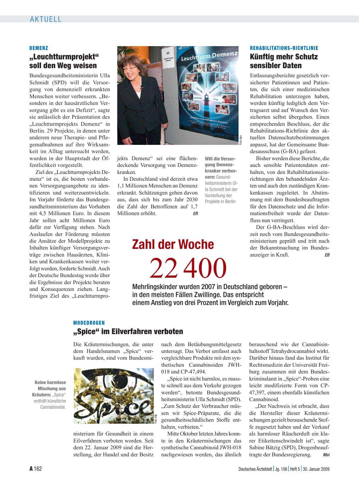 Vorschauseite 1: Zahl der Woche