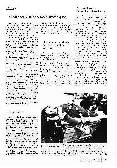 Vorschauseite 1: Hepatitis-Test