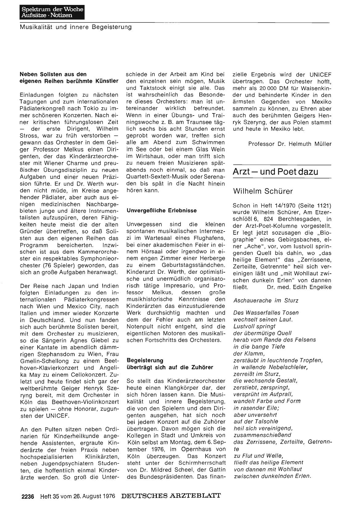 Vorschauseite 1: Wilhelm Schürer