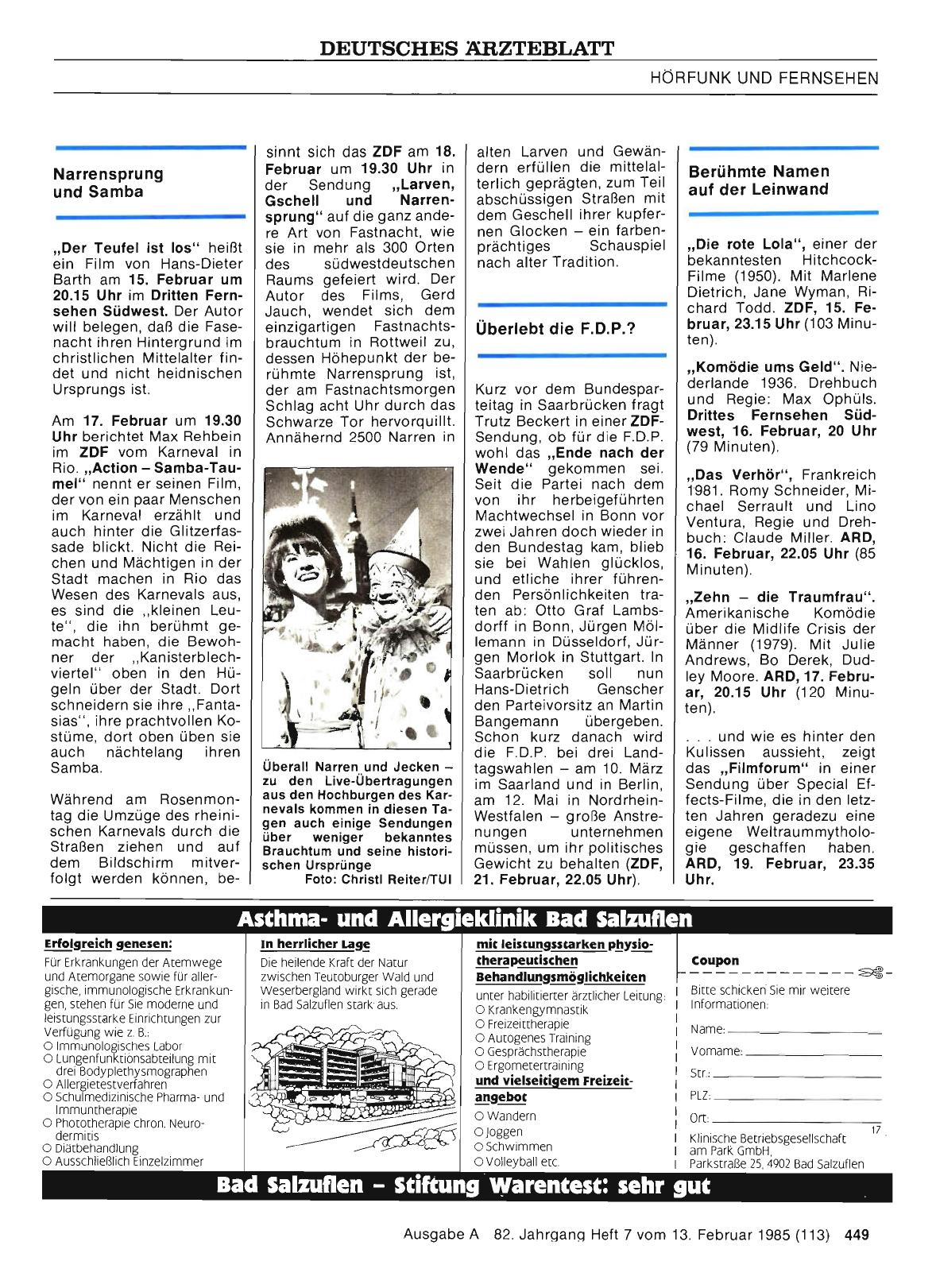 Vorschauseite 1: Berühmte Namen auf der Leinwand