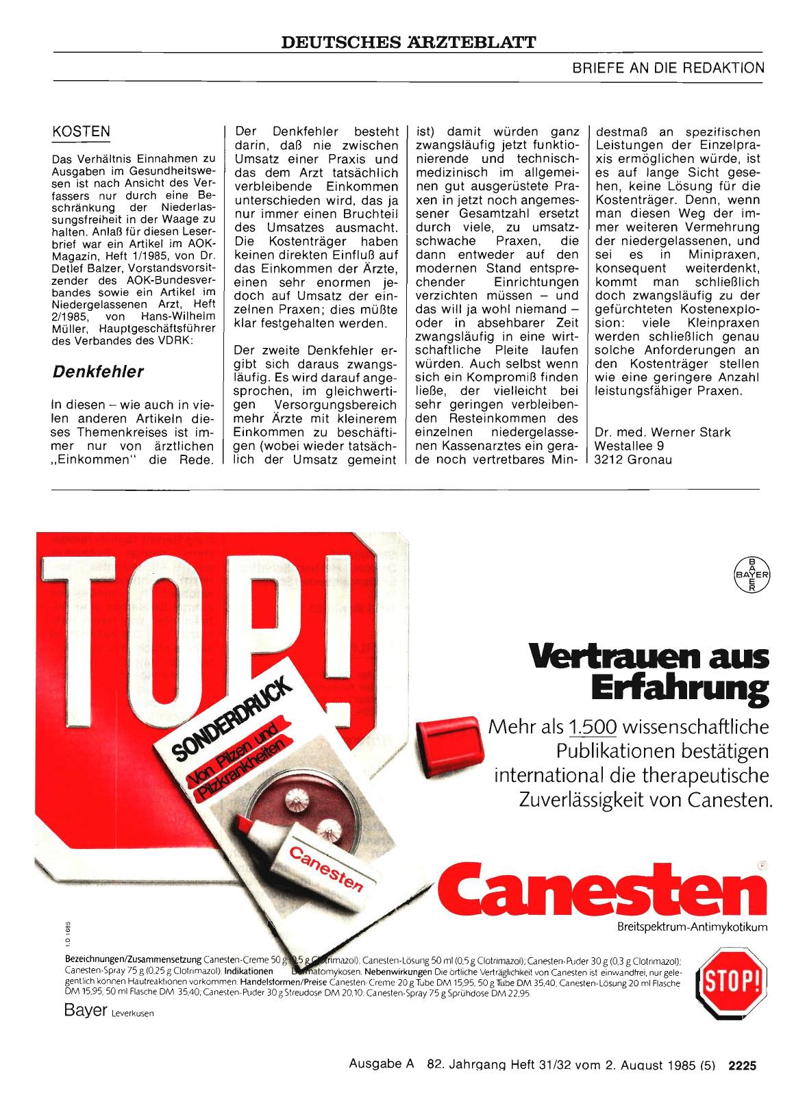Vorschauseite 1: KOSTEN: Denkfehler
