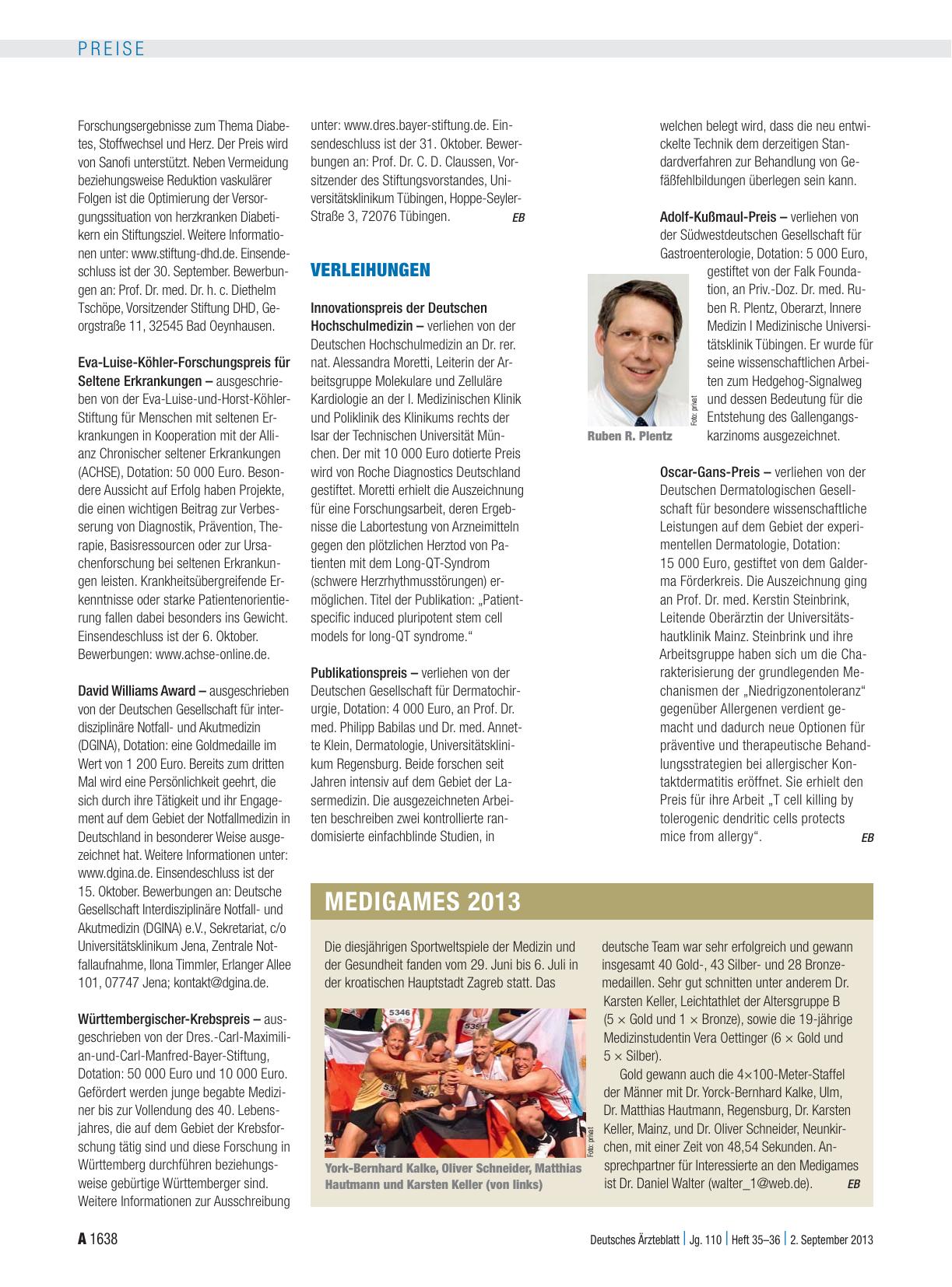 Vorschauseite 1: Medigames 2013