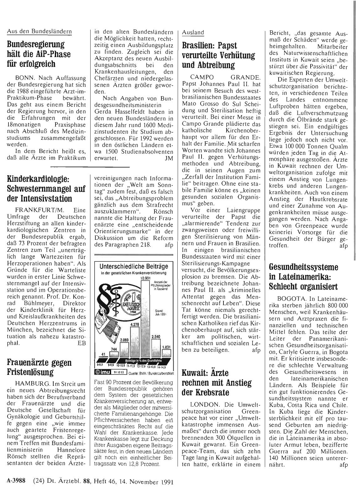 Vorschauseite 1: Kuwait: Ärzte rechnen mit Anstieg der Krebsrate