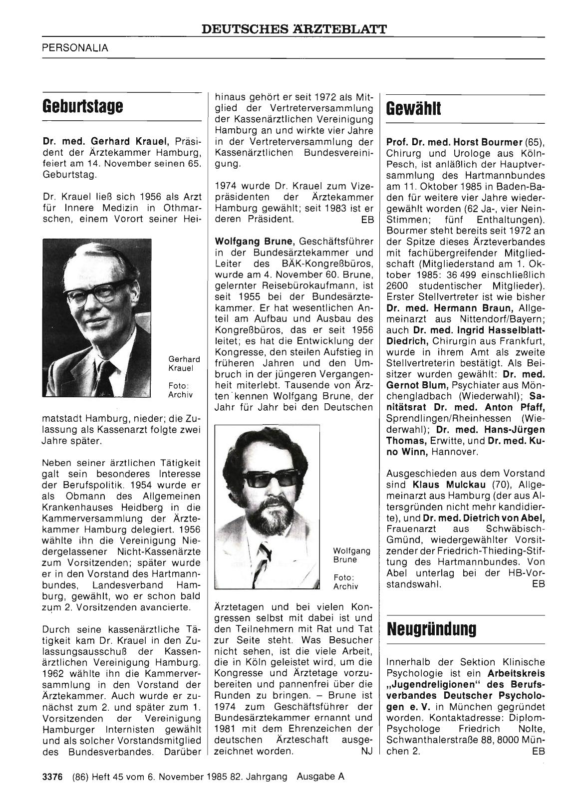 Vorschauseite 1: Gewählt