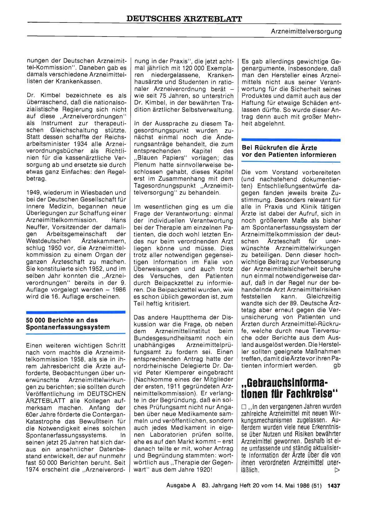 Vorschauseite 1: „Gebrauchsinformationen für Fachkreise“
