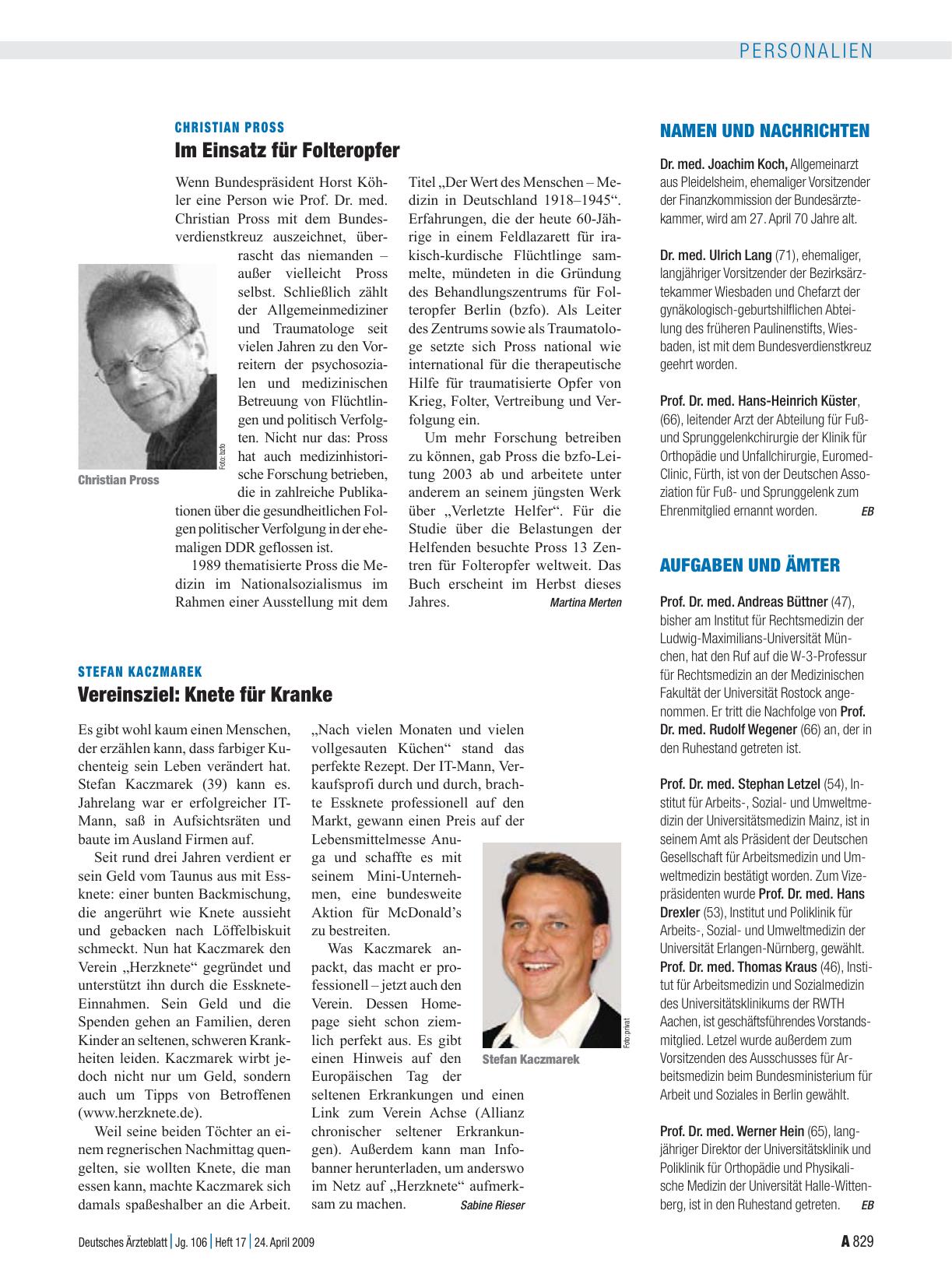 Vorschauseite 1: Aufgaben und Ämter