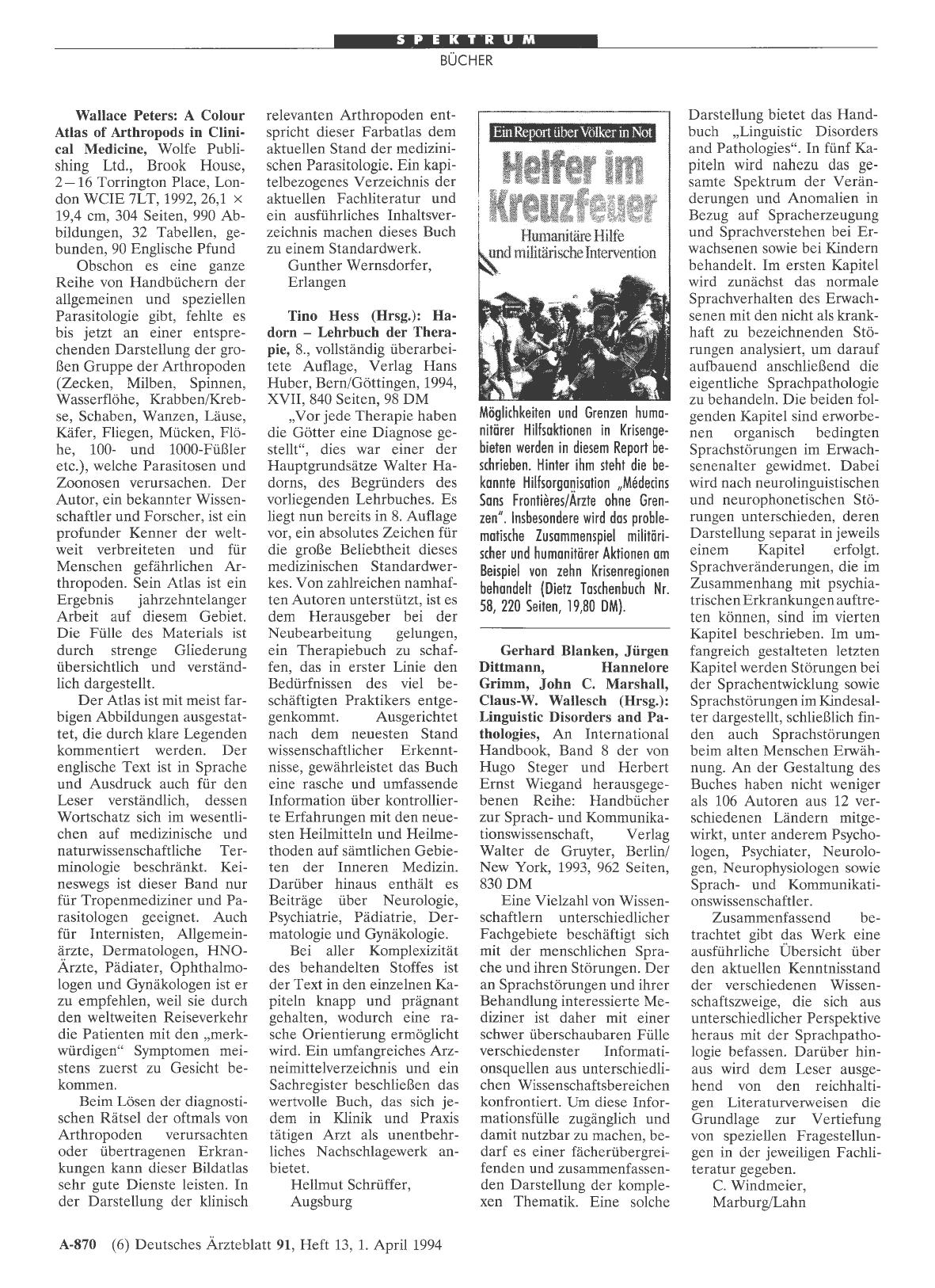 Vorschauseite 1: Tino Hess (Hrsg. ): Hadorn — Lehrbuch der Therapie