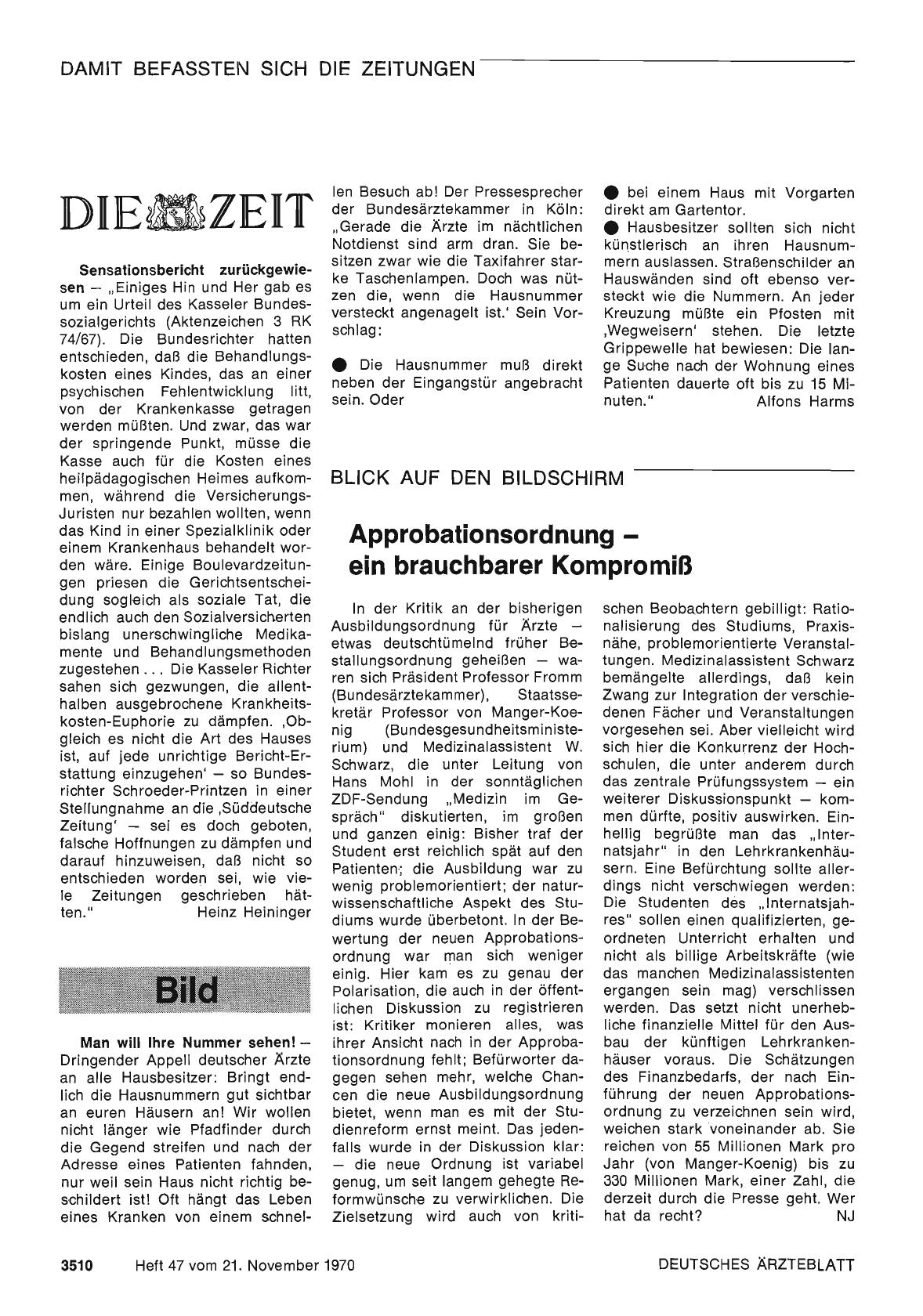 Vorschauseite 1: Sensationsbericht zurückgewiesen
