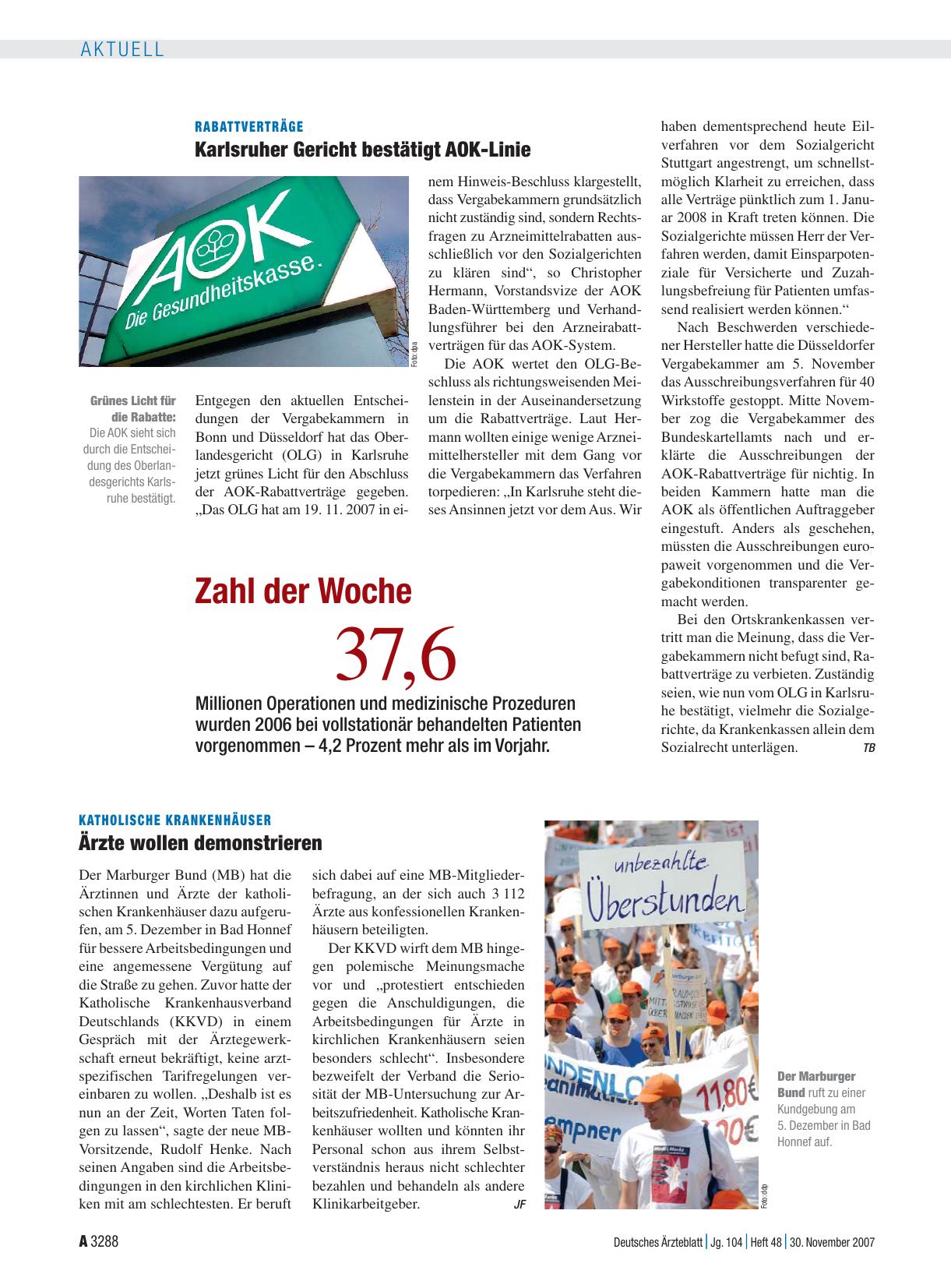 Vorschauseite 1: Zahl der Woche