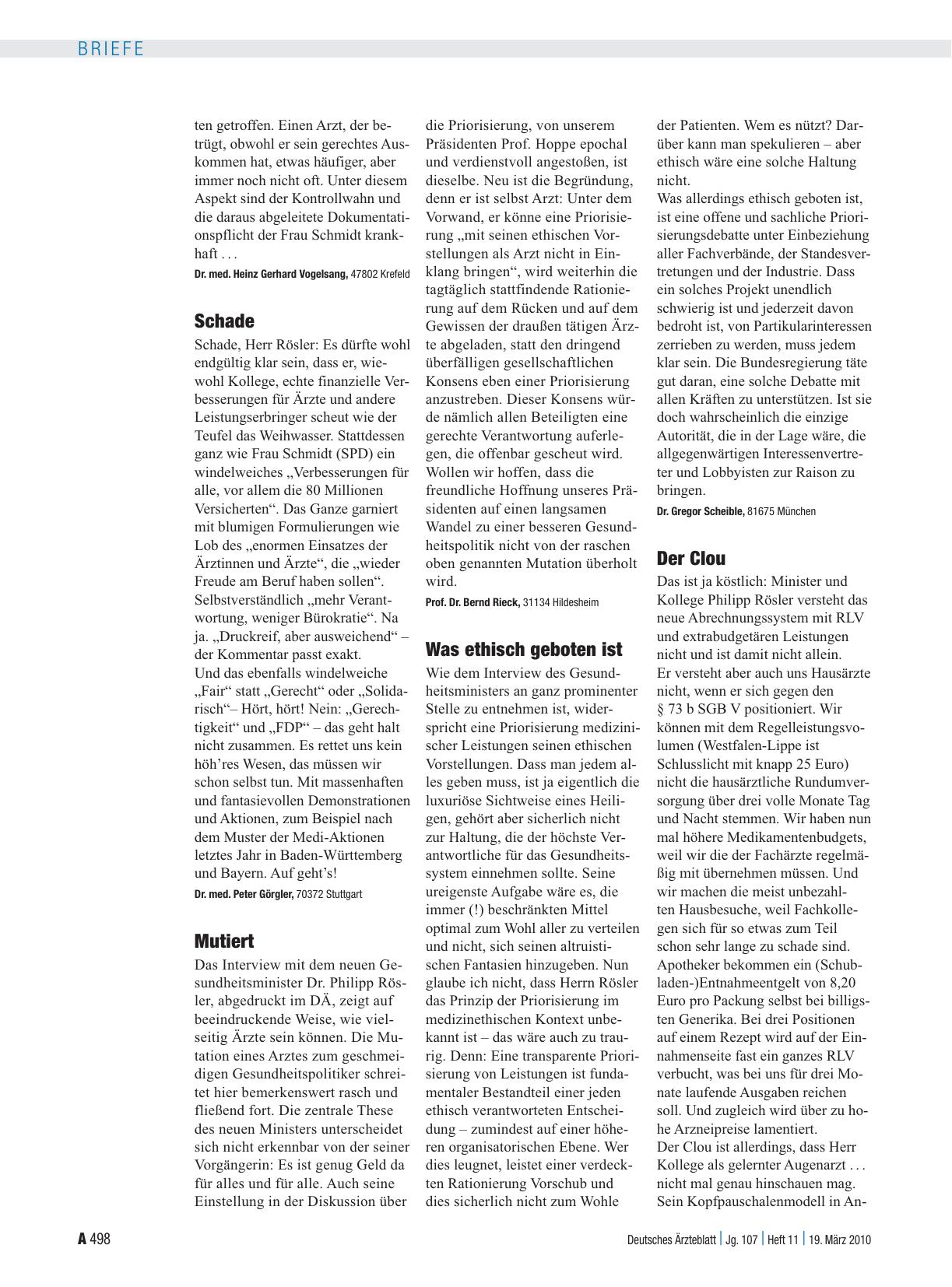 Vorschauseite 1: Interview: Was ethisch geboten ist