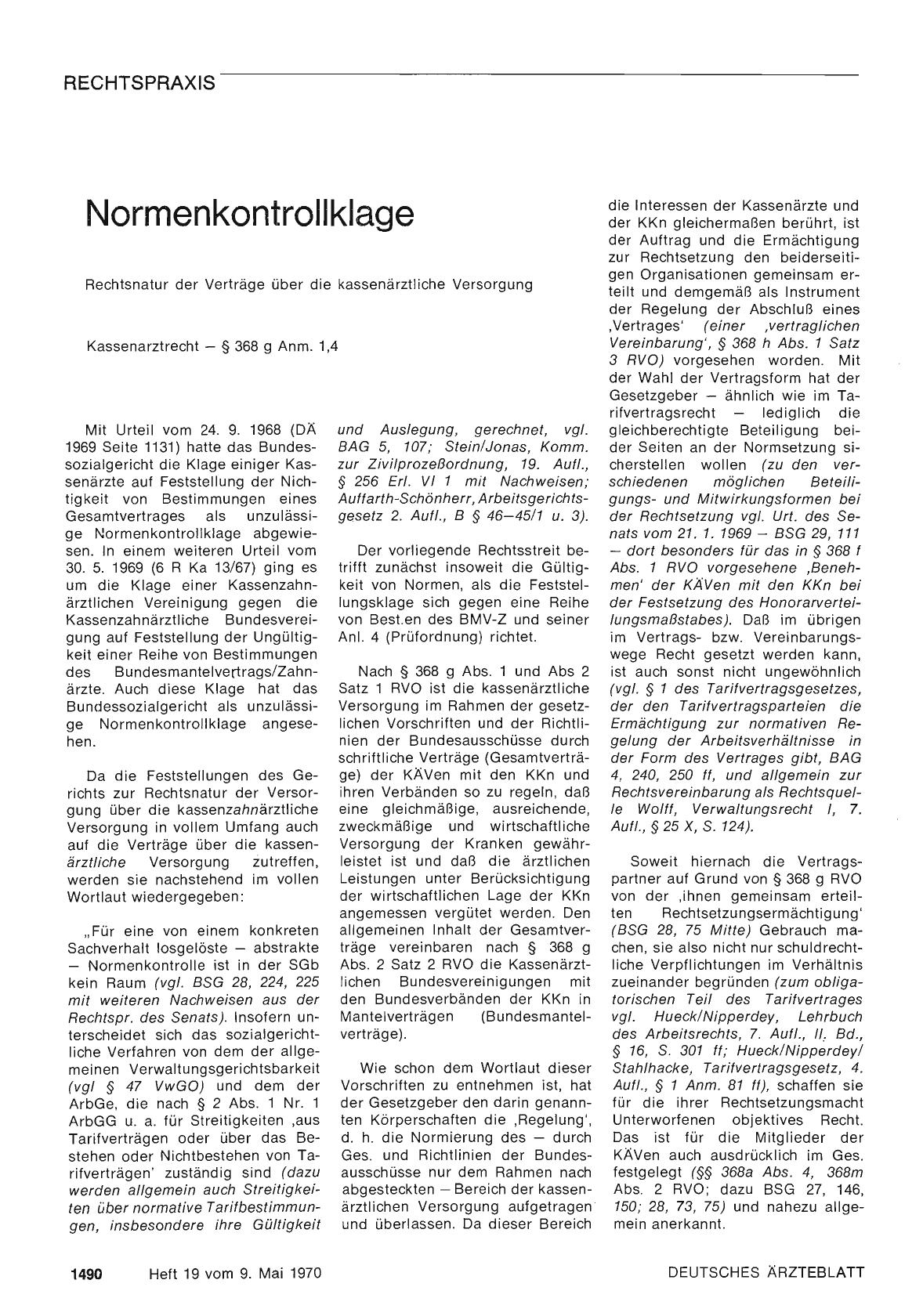 Vorschauseite 1: Normenkontrollklage