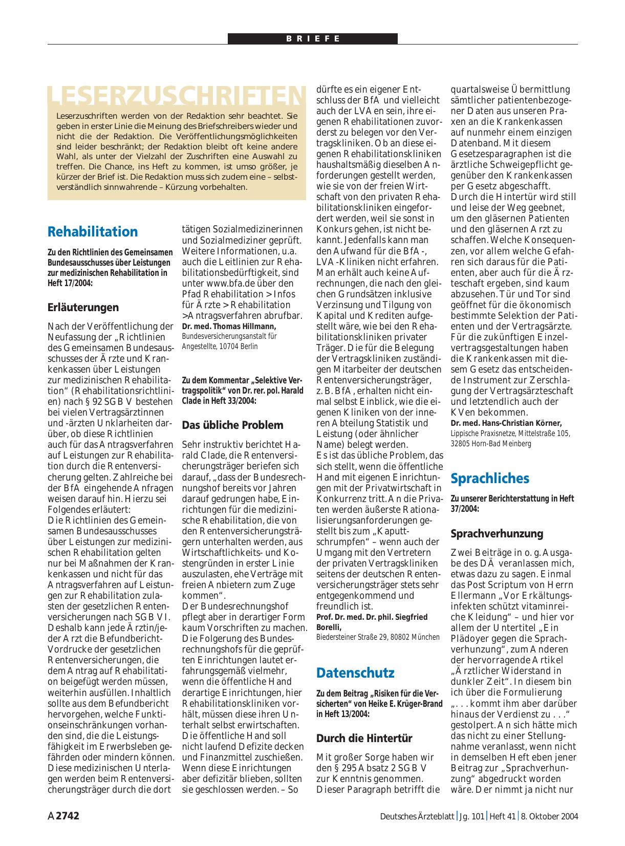 Vorschauseite 1: Sprachliches: Sprachverhunzung