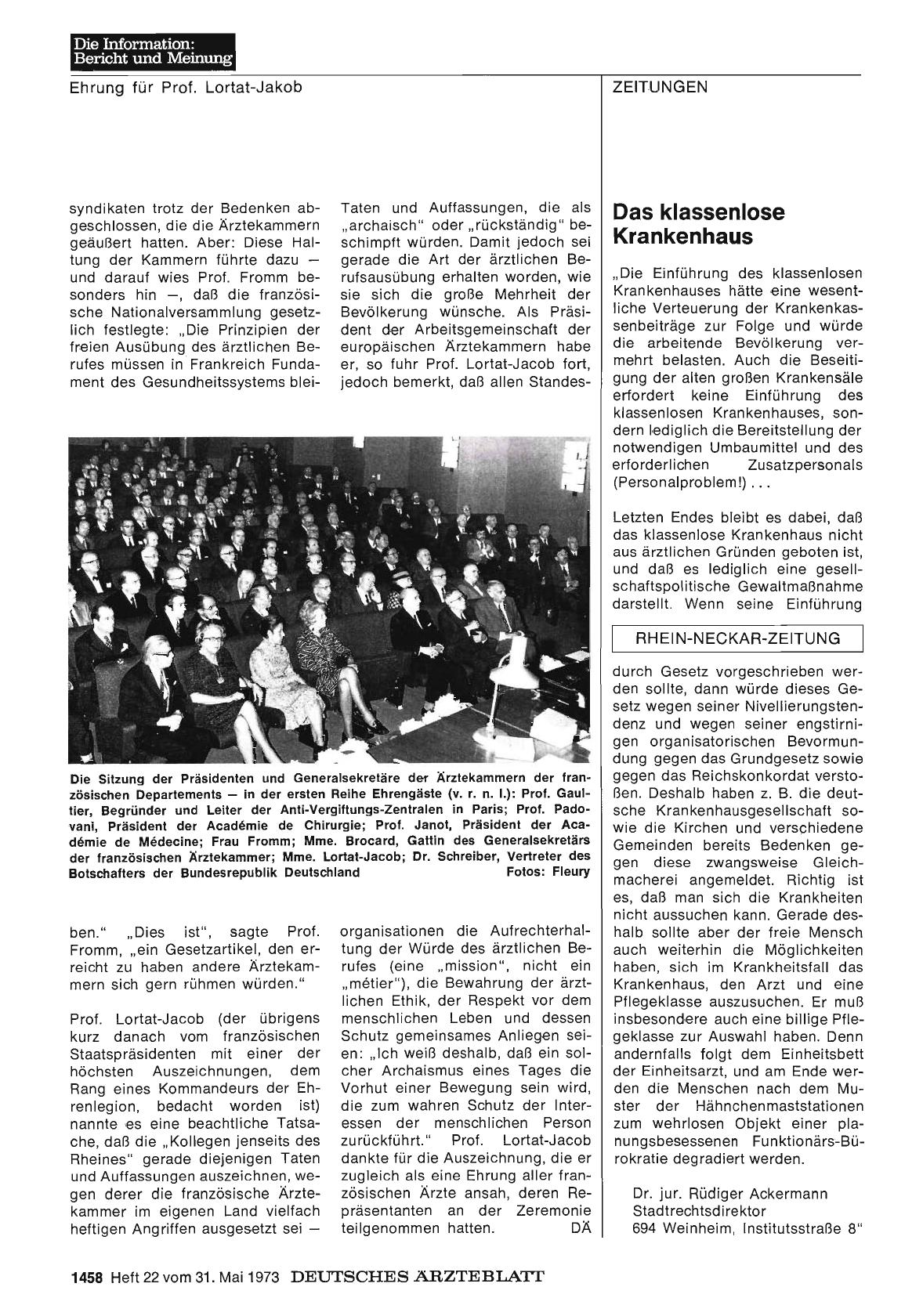 Vorschauseite 1: Das klassenlose Krankenhaus