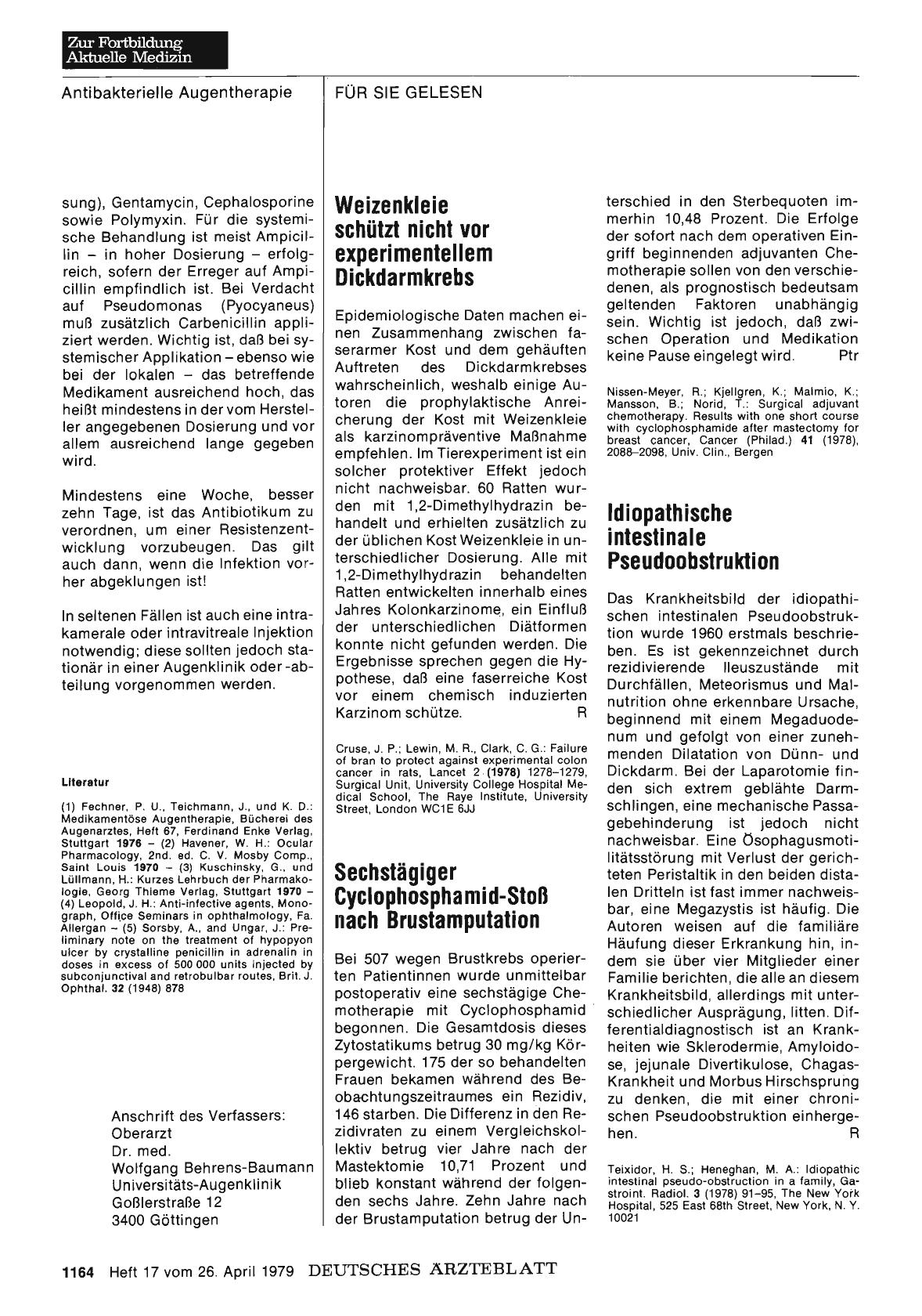 Vorschauseite 1: Weizenkleie schützt nicht vor experimentellem Dickdarmkrebs