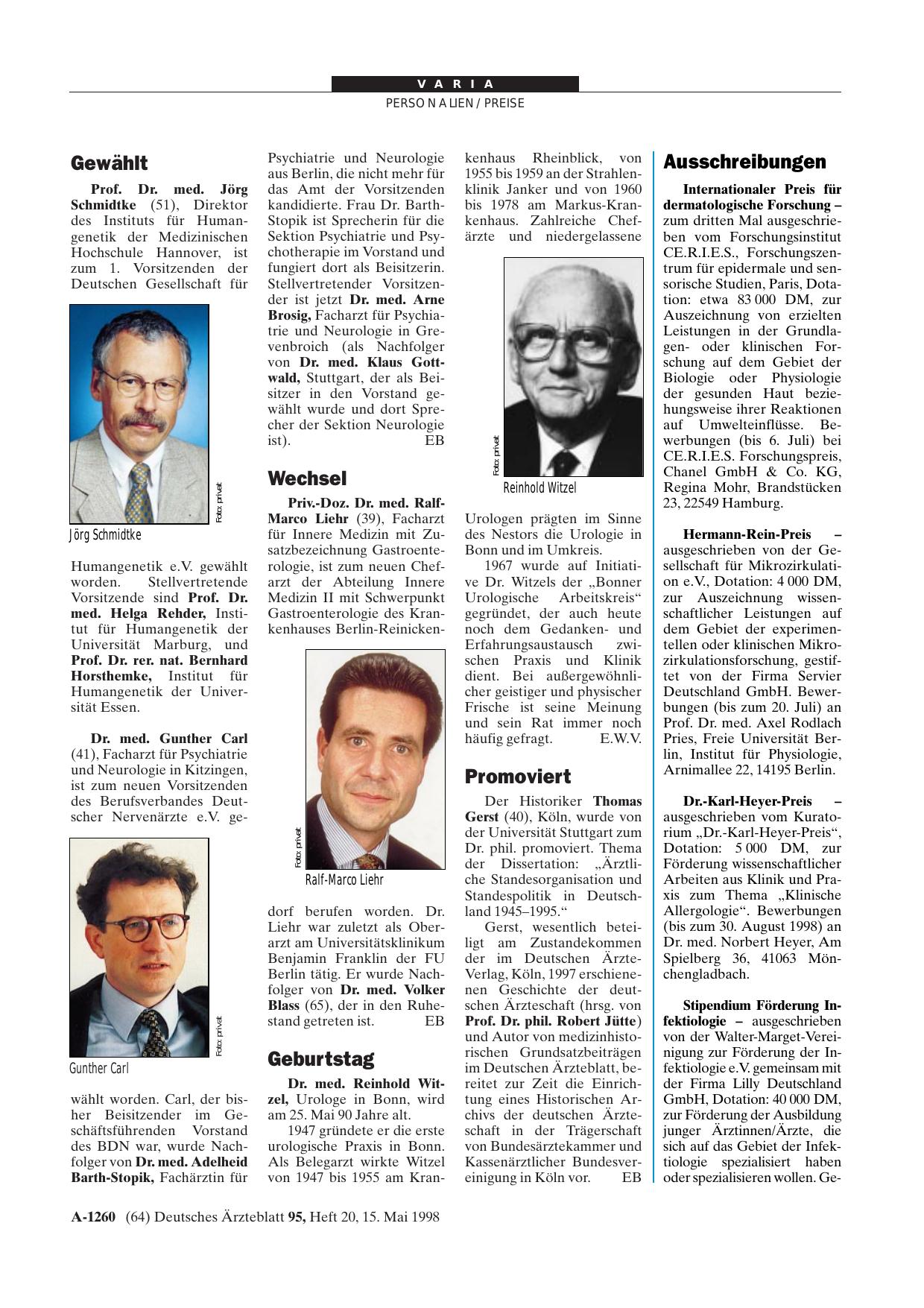 Vorschauseite 1: Promoviert
