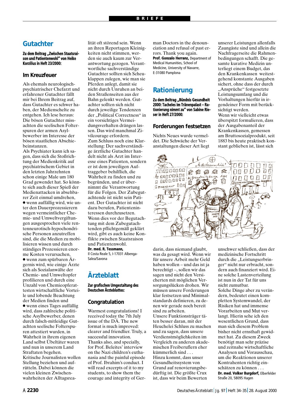 Vorschauseite 1: Rationierung: Forderungen festsetzen