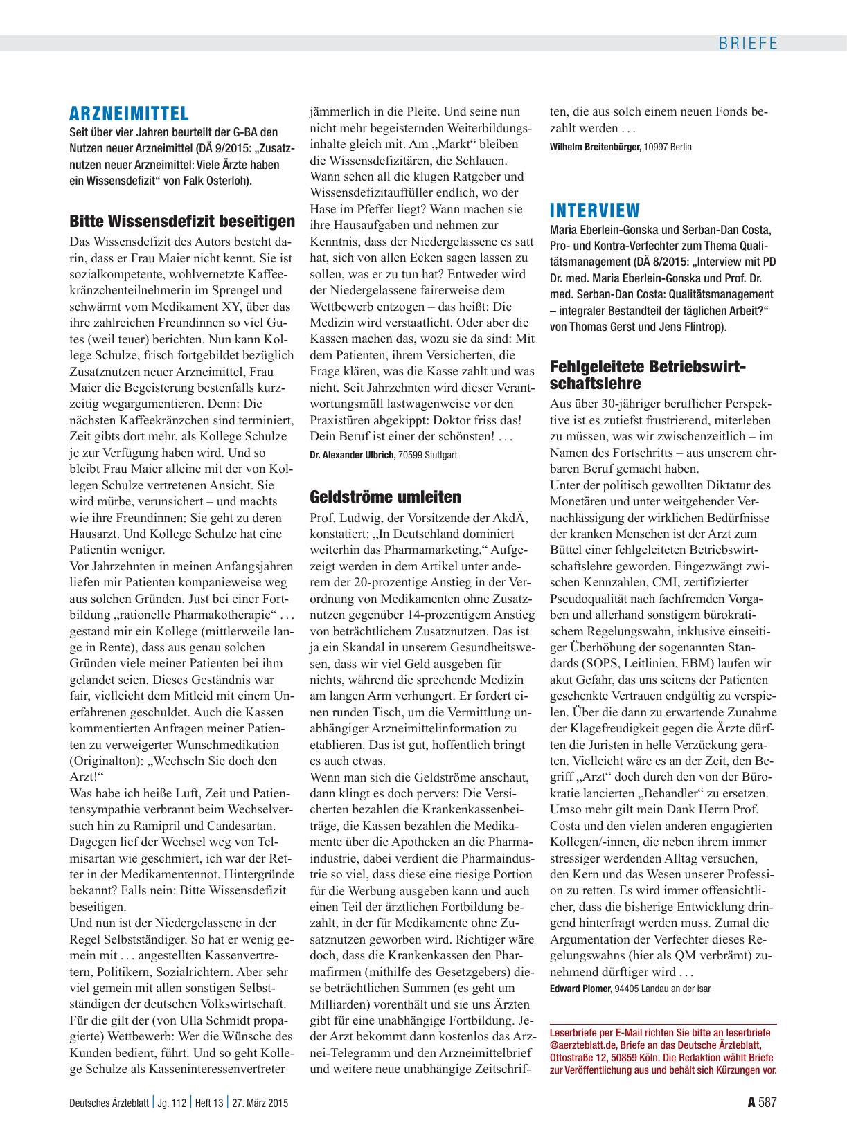 Vorschauseite 1: Interview: Fehlgeleitete Betriebswirtschaftslehre