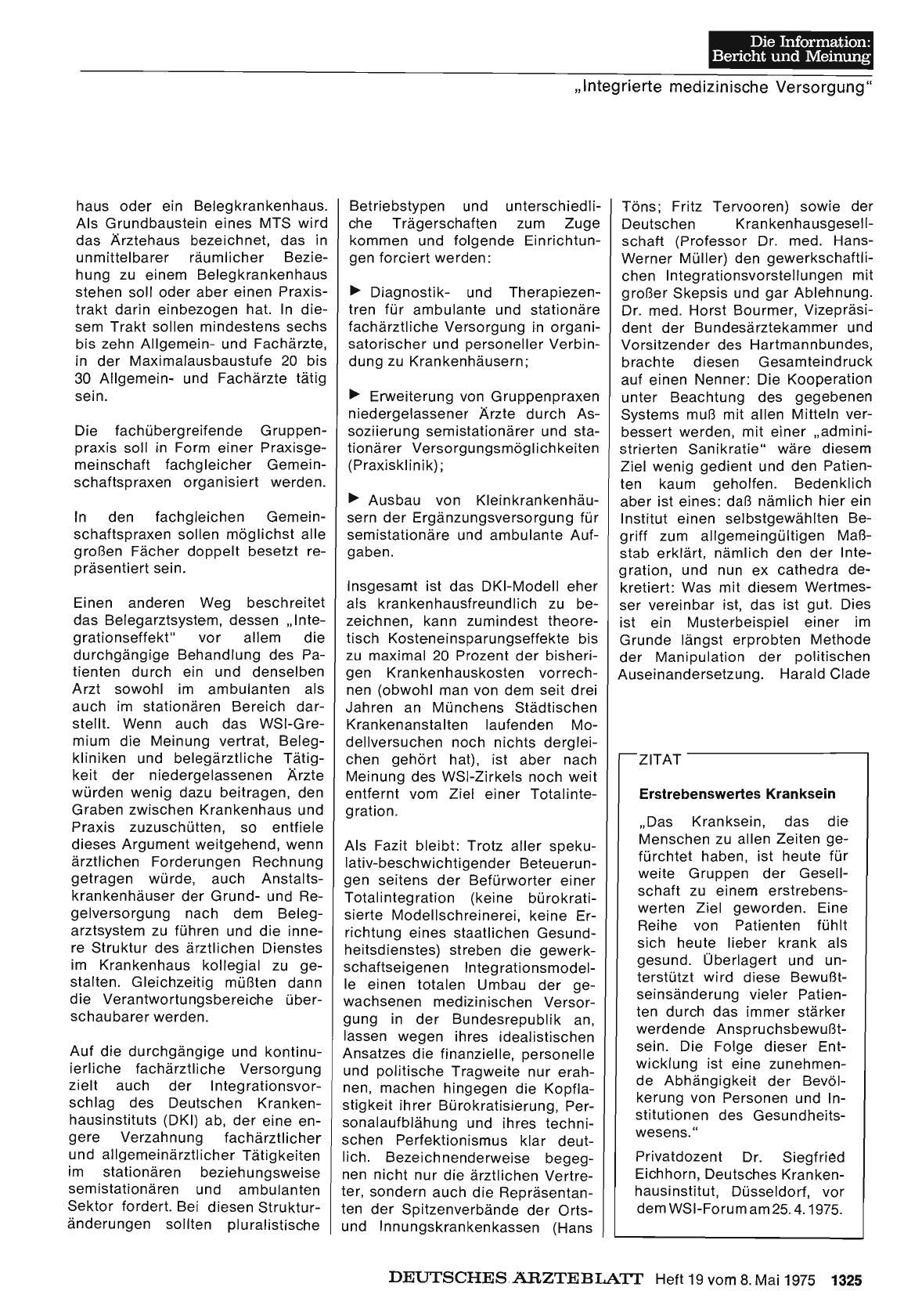Vorschauseite 1: Erstrebenswertes Kranksein
