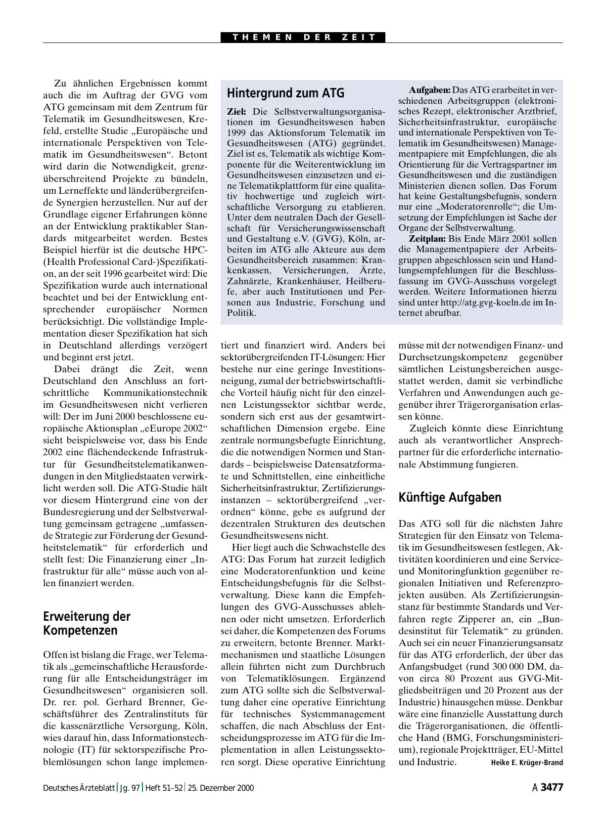 Vorschauseite 1: Hintergrund zum ATG