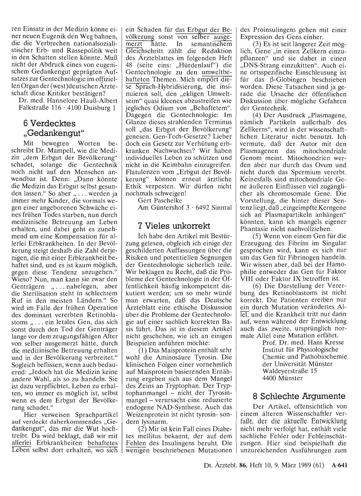 Vorschauseite 1: Von der Züchtung zur Gentechnologie: 8 Schlechte Argumente