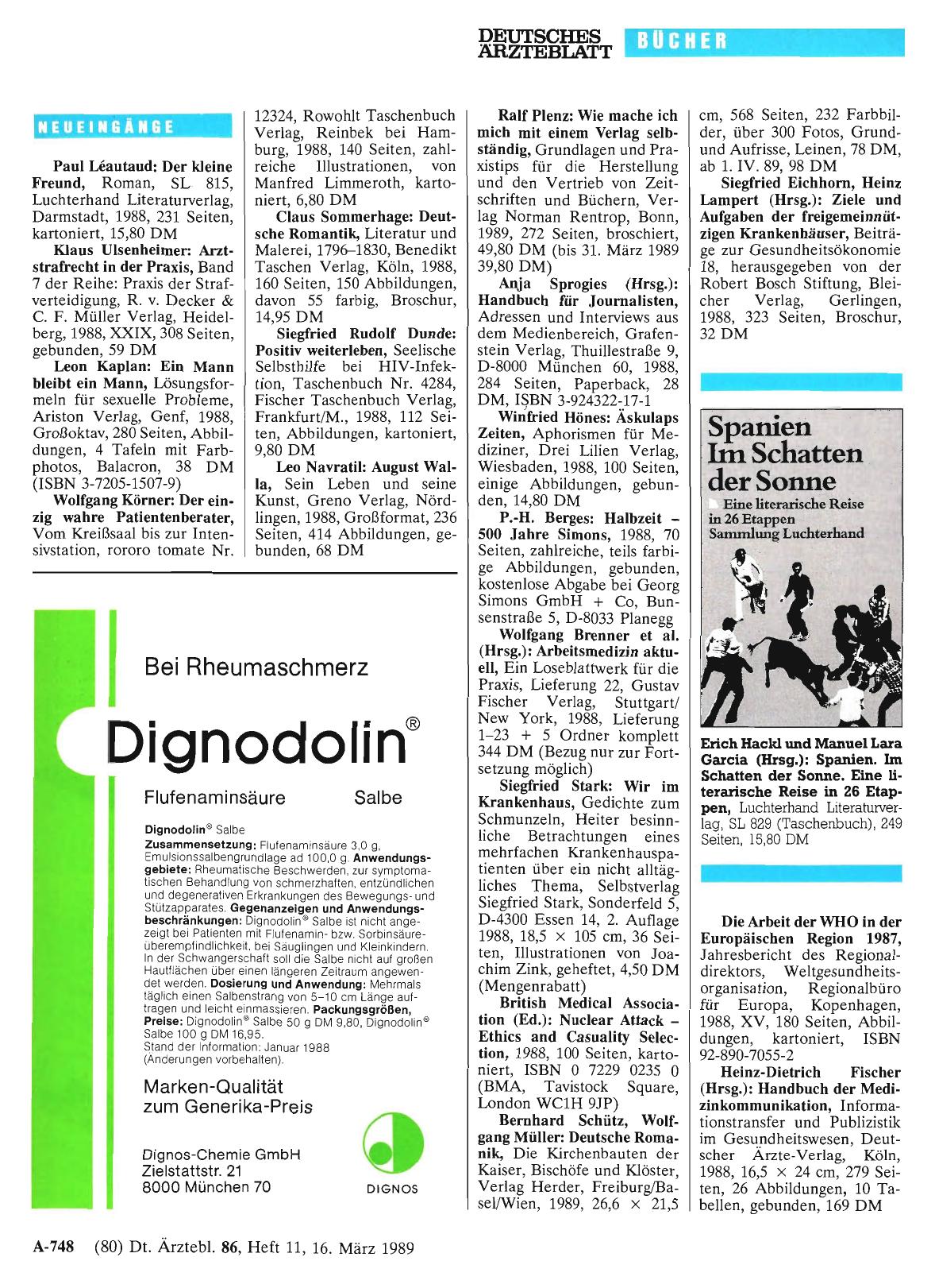 Vorschauseite 1: Neueingänge