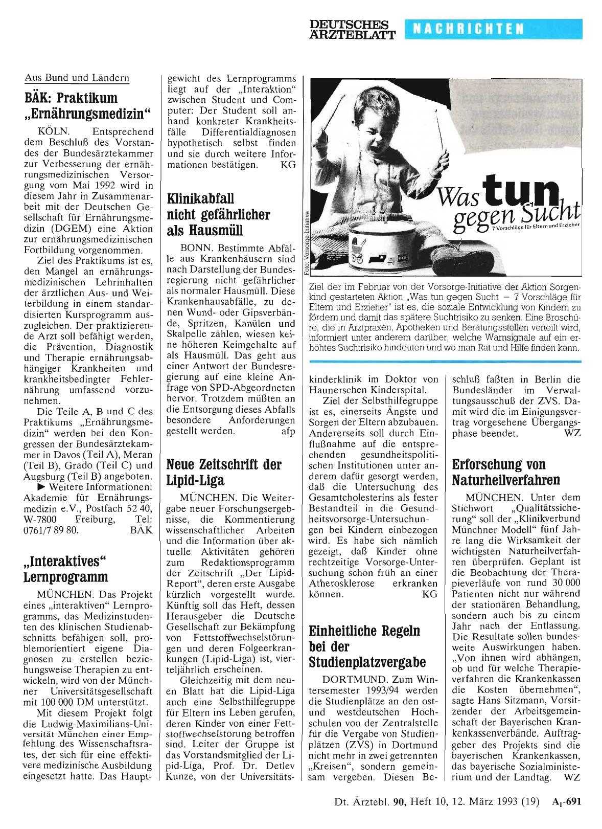 Vorschauseite 1: BAK: Praktikum „Emährungsmedizin“