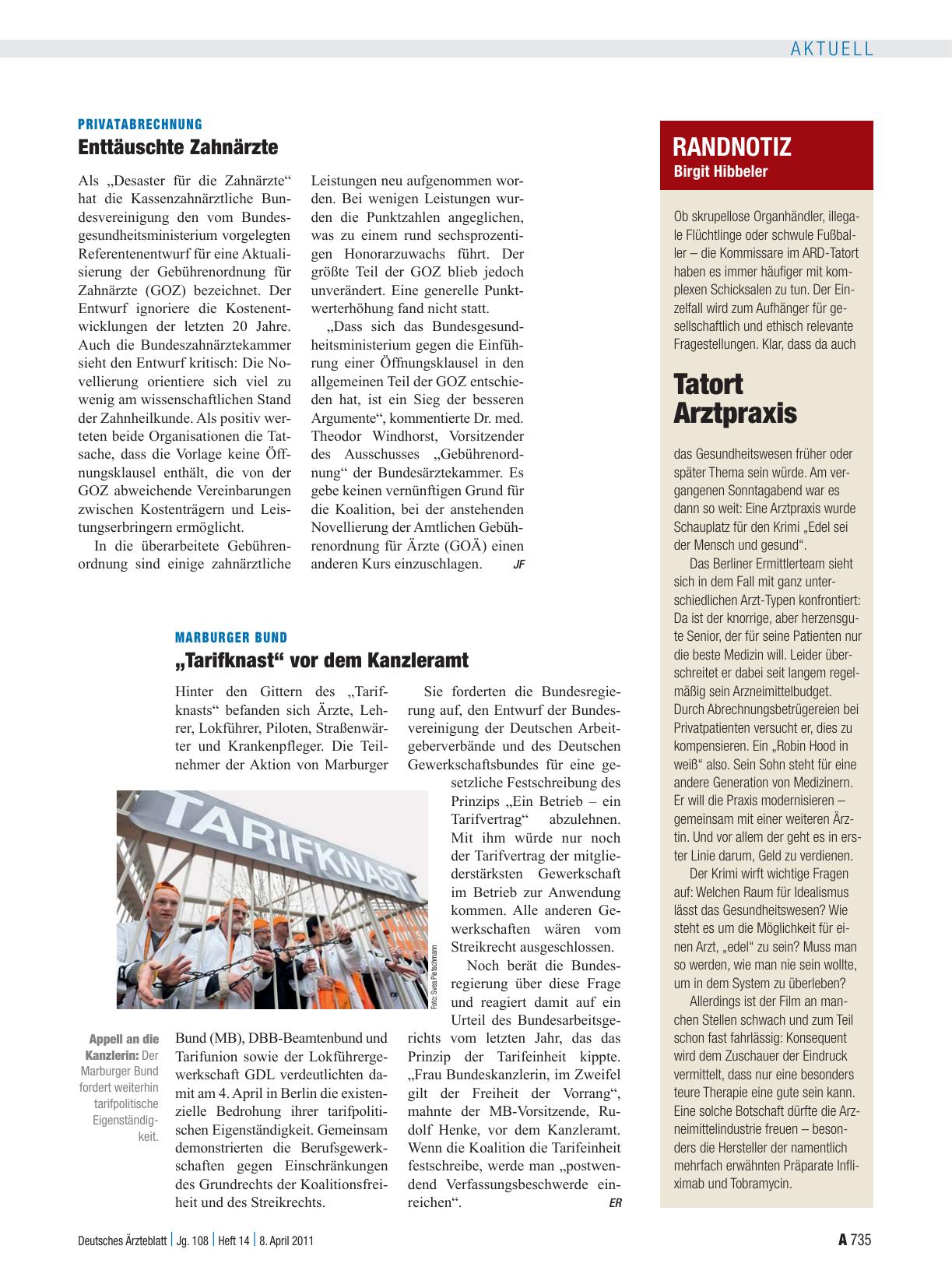 Vorschauseite 1: Randnotiz: Tatort Arztpraxis