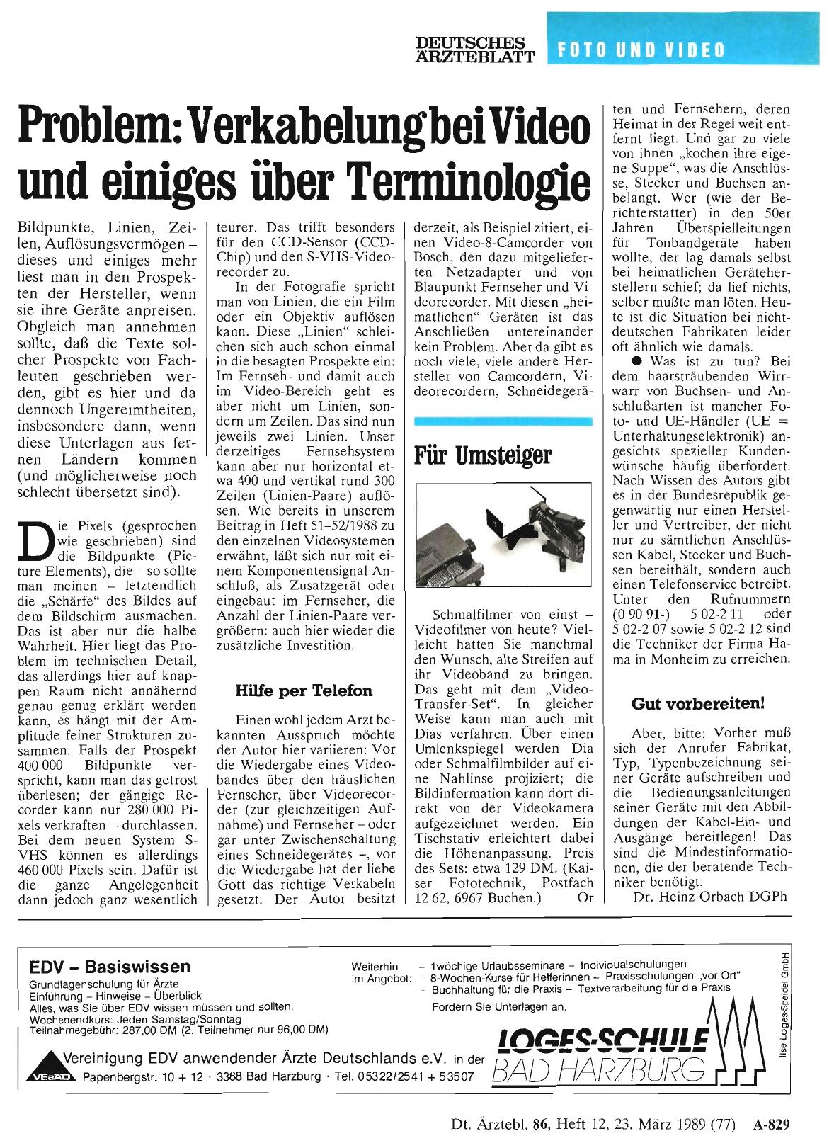 Vorschauseite 1: Für Umsteiger