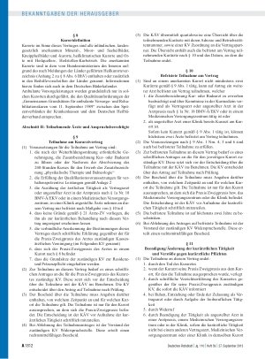 Vorschauseite 3: Vertrag über die kurärztliche Behandlung (Kurarztvertrag)