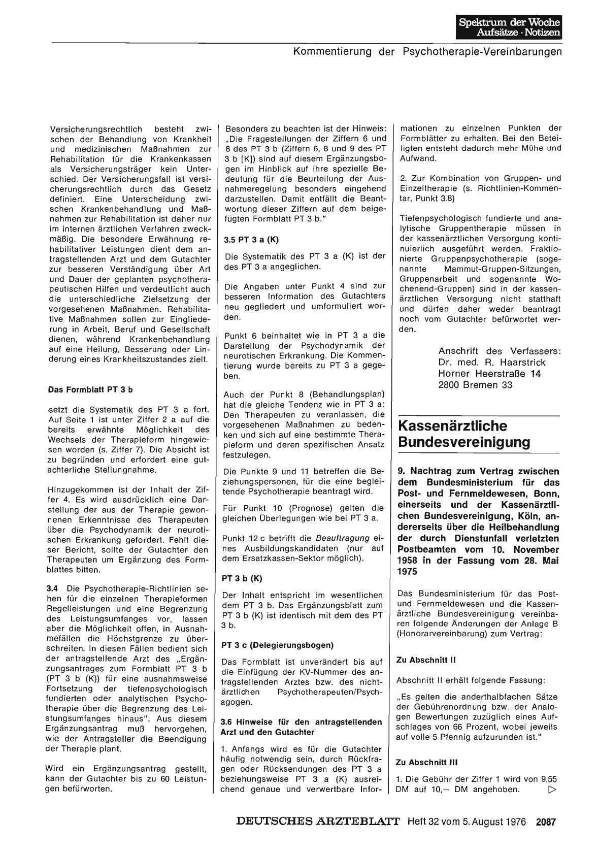 Vorschauseite 1: Kassenärztliche Bundesvereinigung