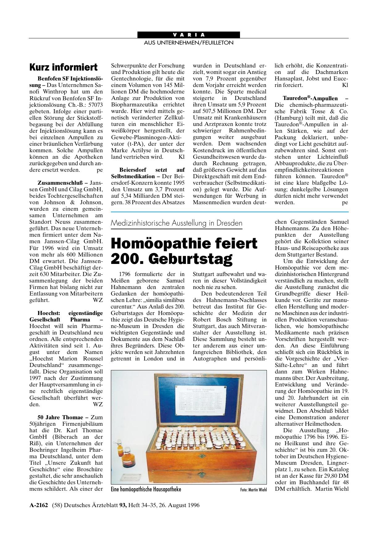 Vorschauseite 1: Kurz informiert