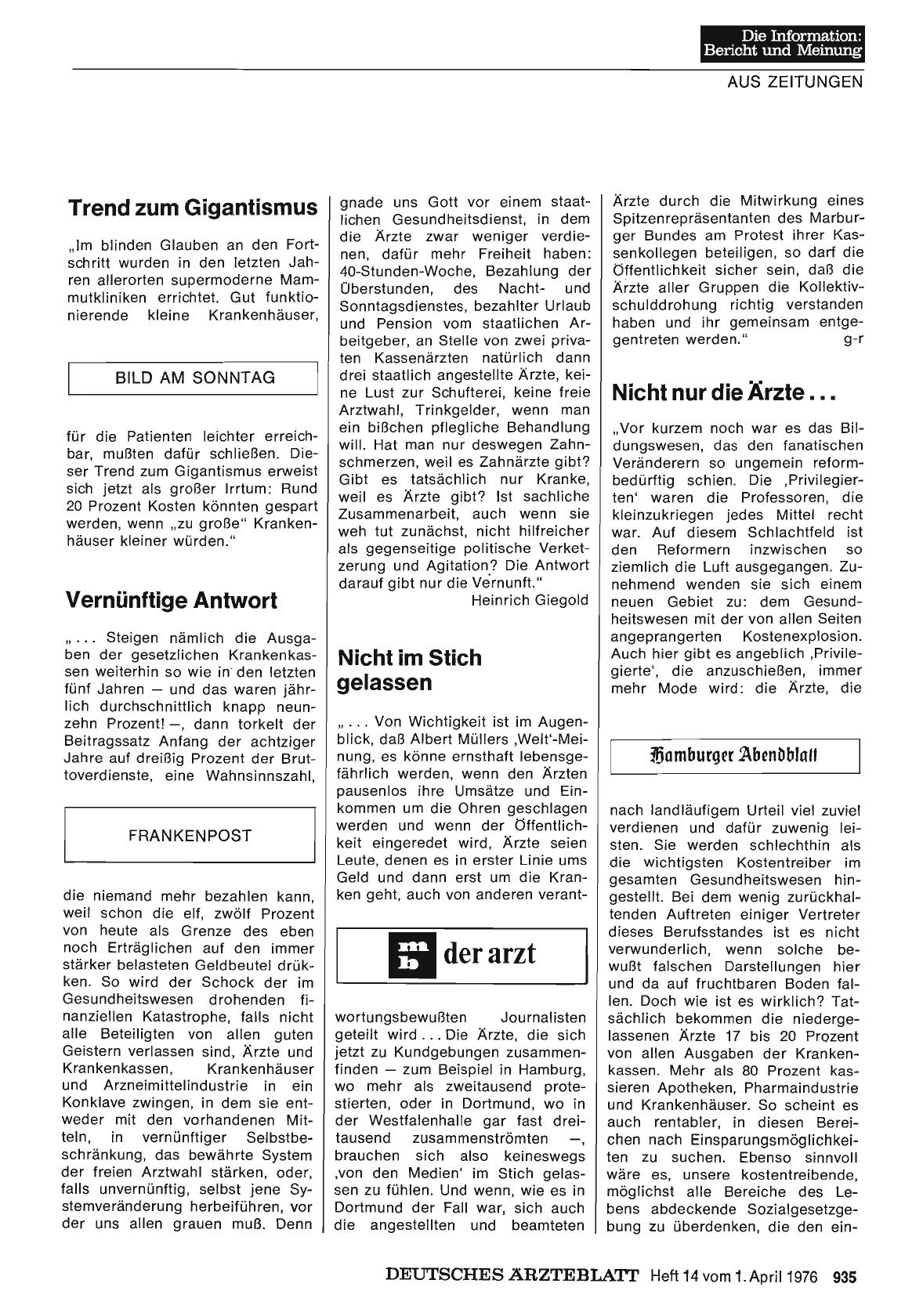 Vorschauseite 1: Nicht im Stich gelassen
