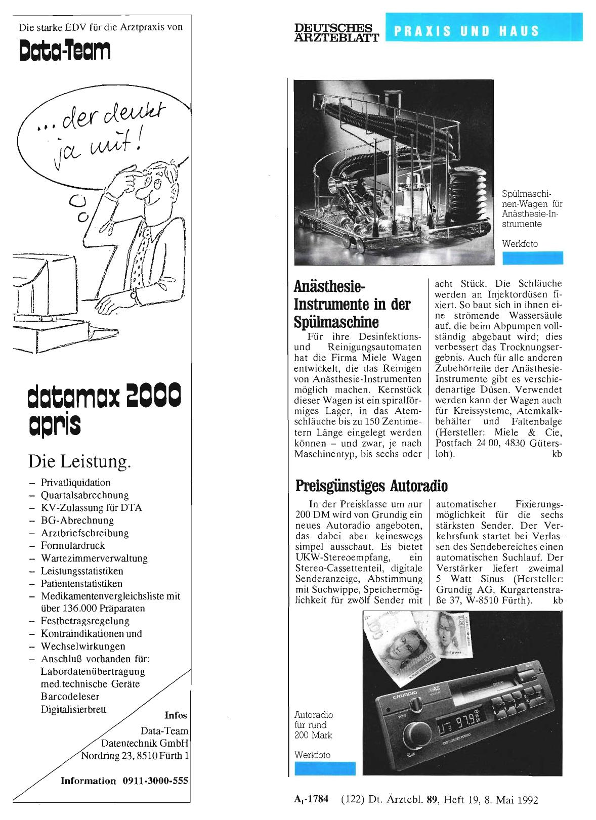 Vorschauseite 1: Preisgünstiges Autoradio