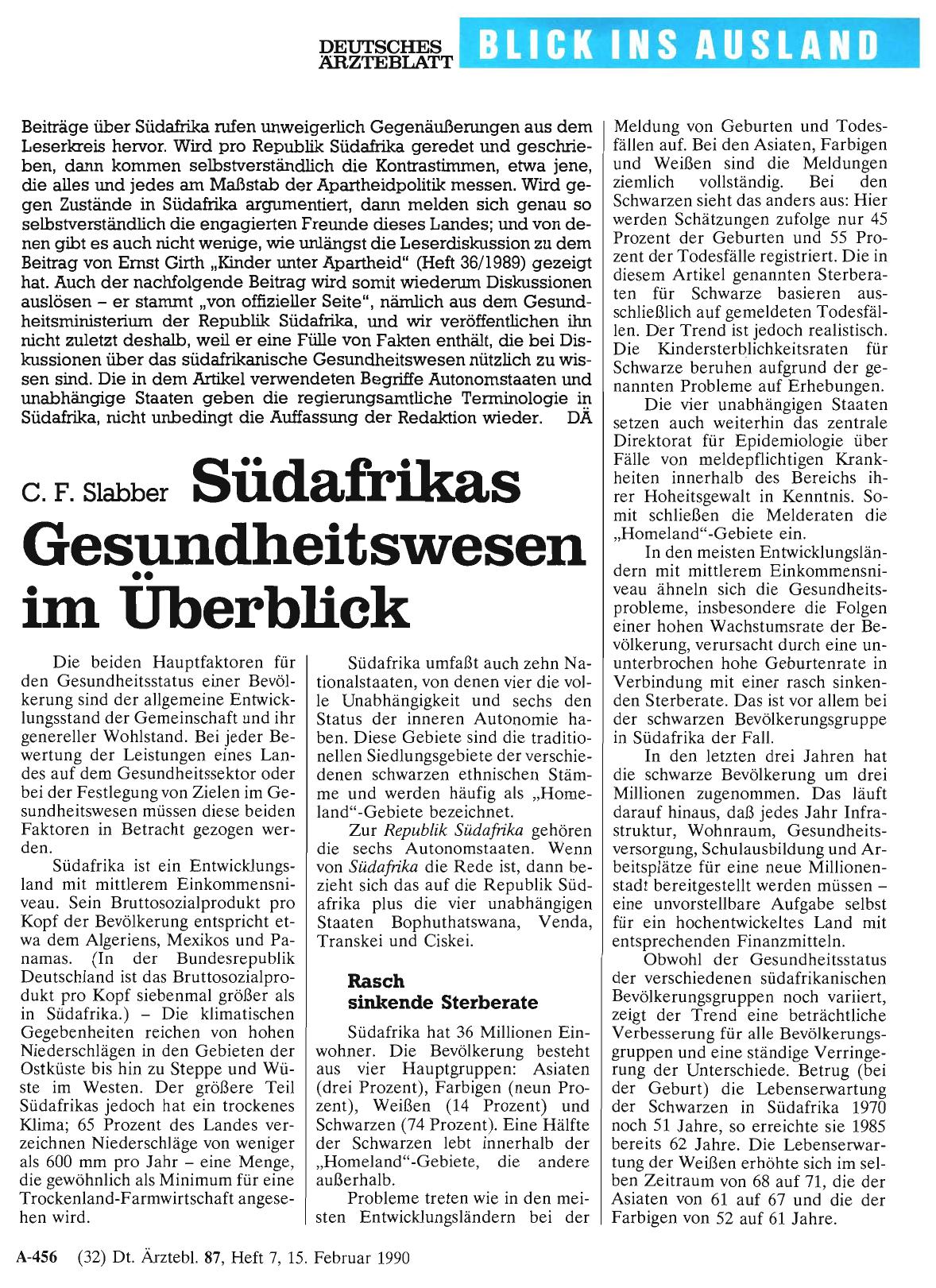 Vorschauseite 1: Südafrikas Gesundheitswesen im Überblick