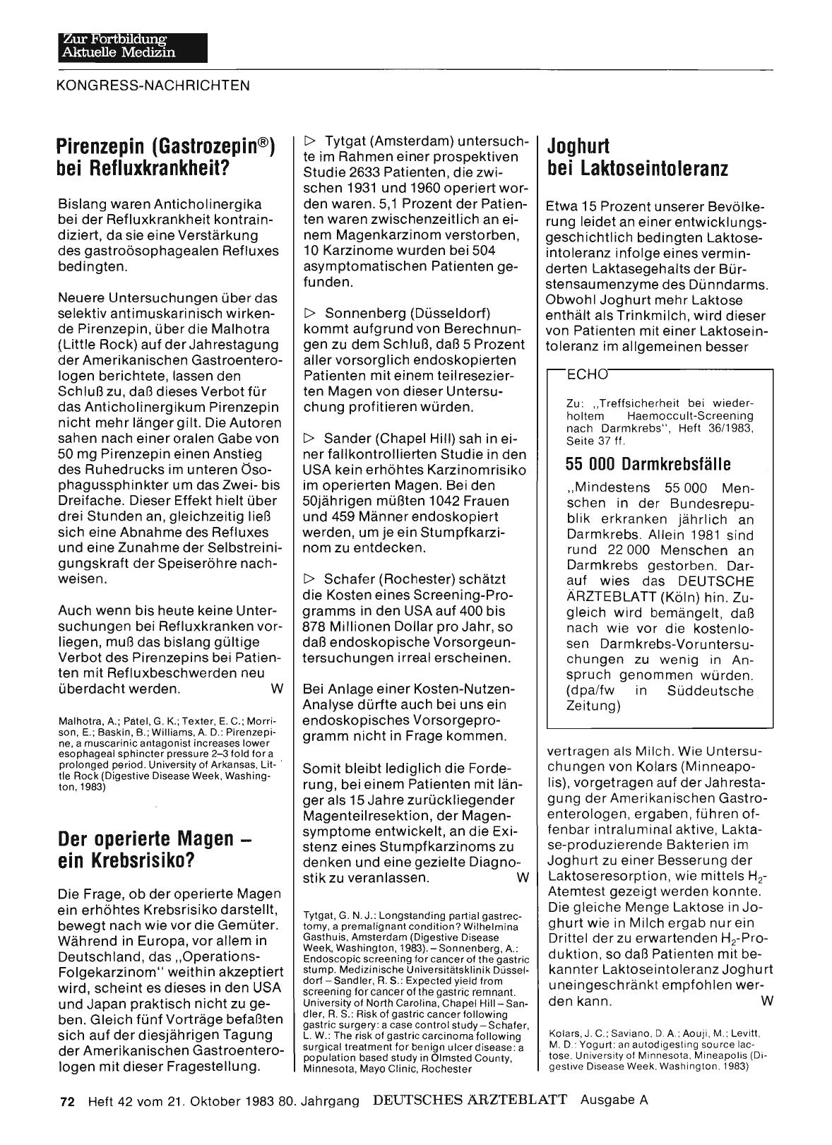 Vorschauseite 1: Joghurt bei Laktoseintoleranz