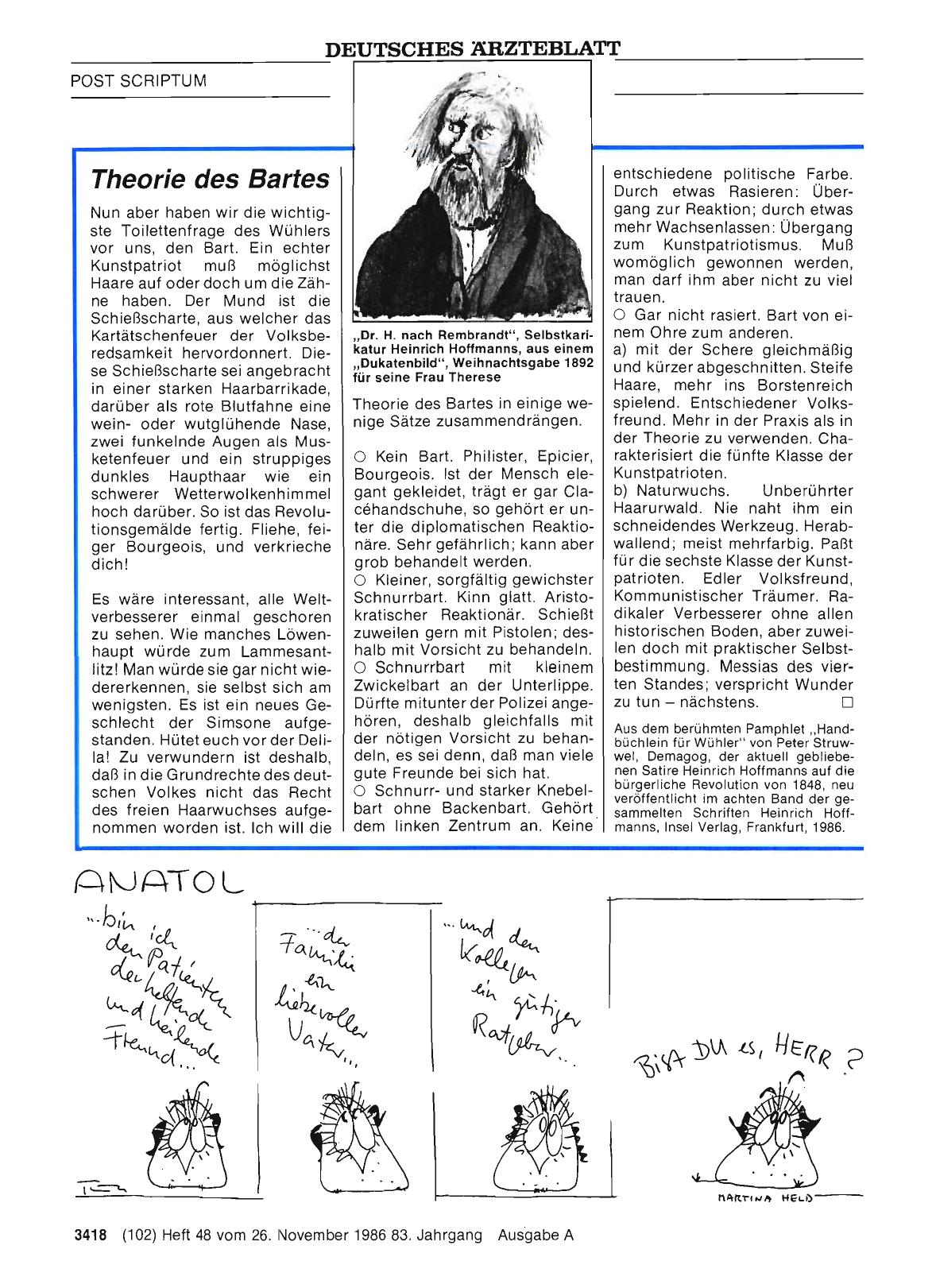 Vorschauseite 1: Theorie des Bartes