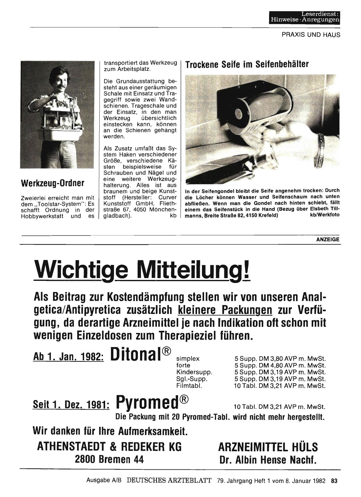 Vorschauseite 1: Werkzeug-Ordner