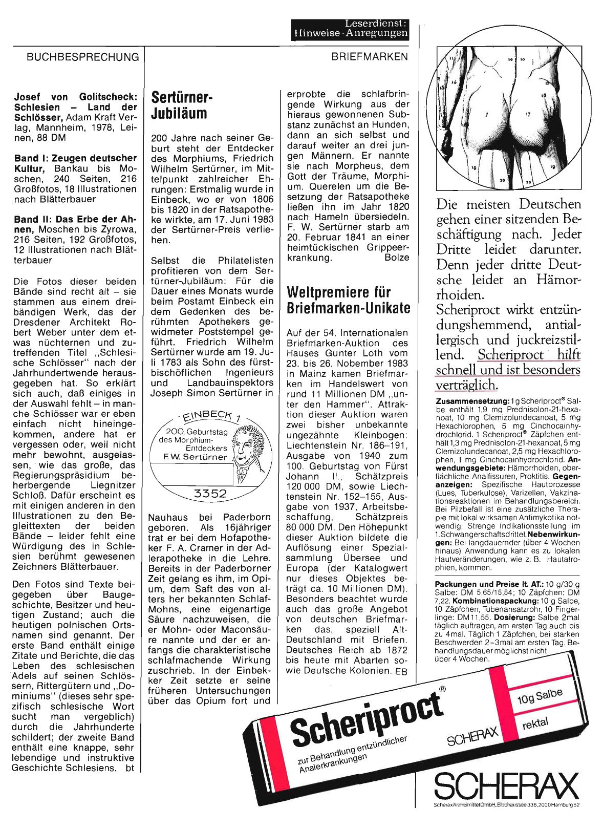 Vorschauseite 1: Sertürner-Jubiläum