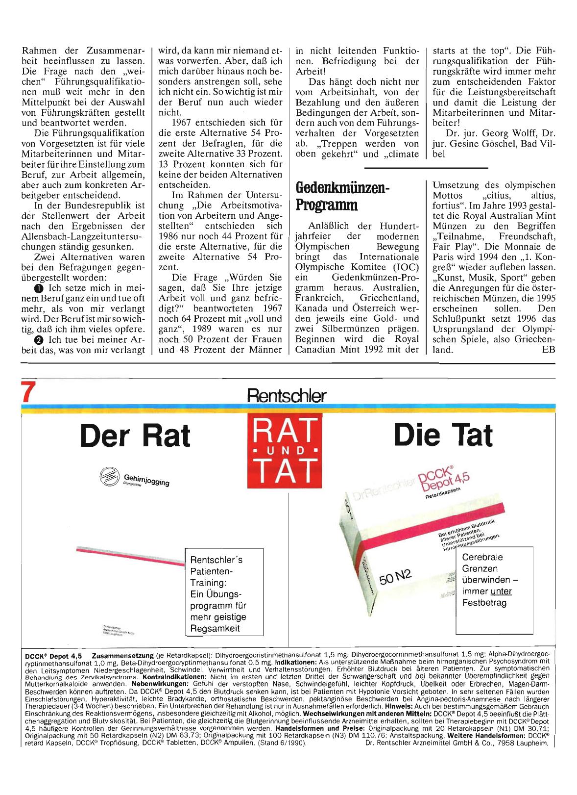 Vorschauseite 1: Gedenkmünzen-Programm