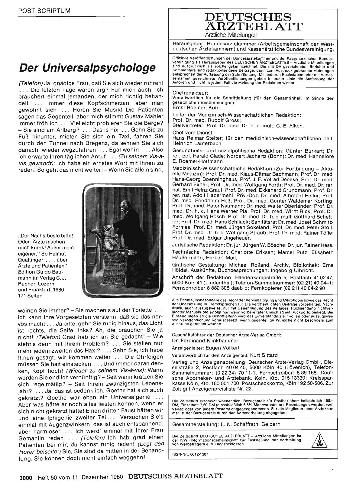 Vorschauseite 1: Der Universalpsychologe
