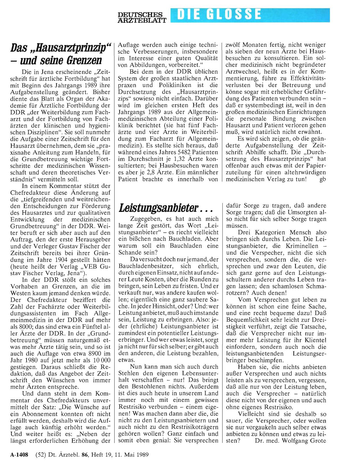 Vorschauseite 1: Leistungsanbieter. ..