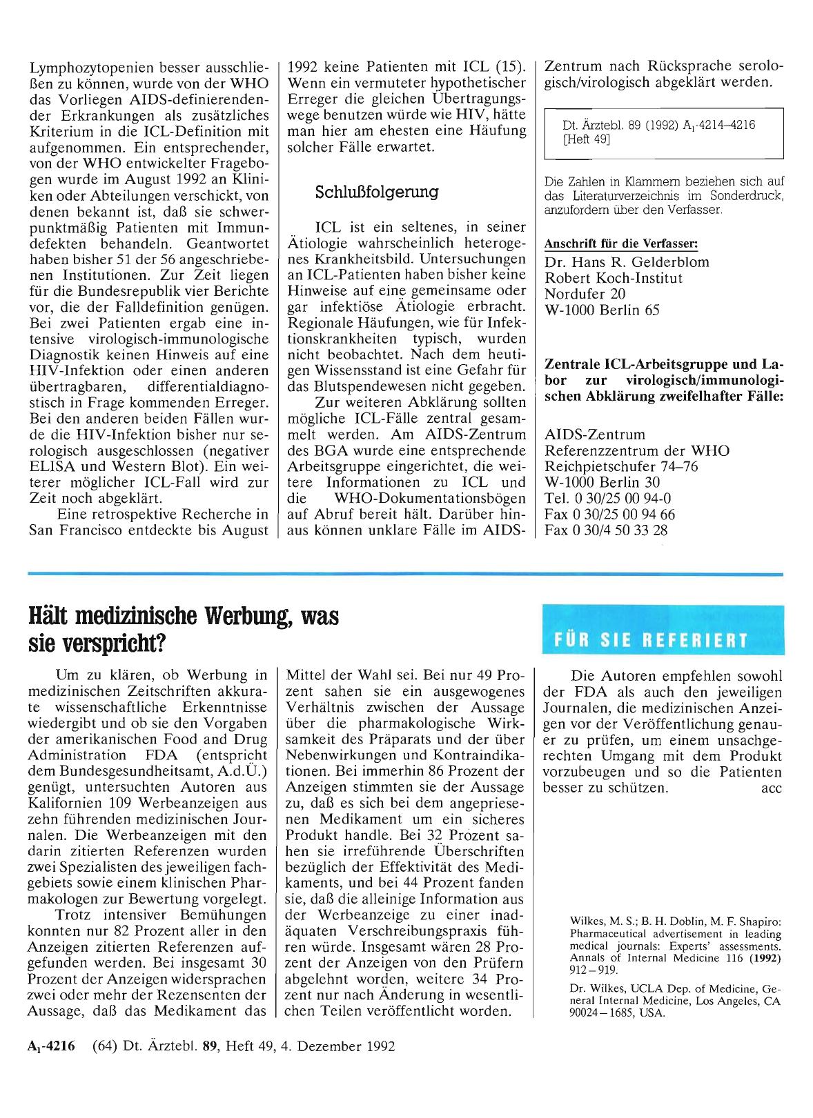 Vorschauseite 1: Hält medizinische Werbung, was sie verspricht?