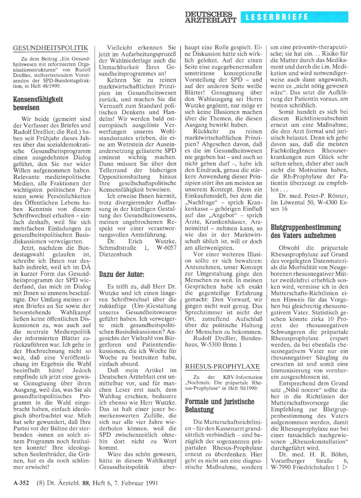 Vorschauseite 1: RHESUS-PROPHYLAXE: Formale und juristische Belastung
