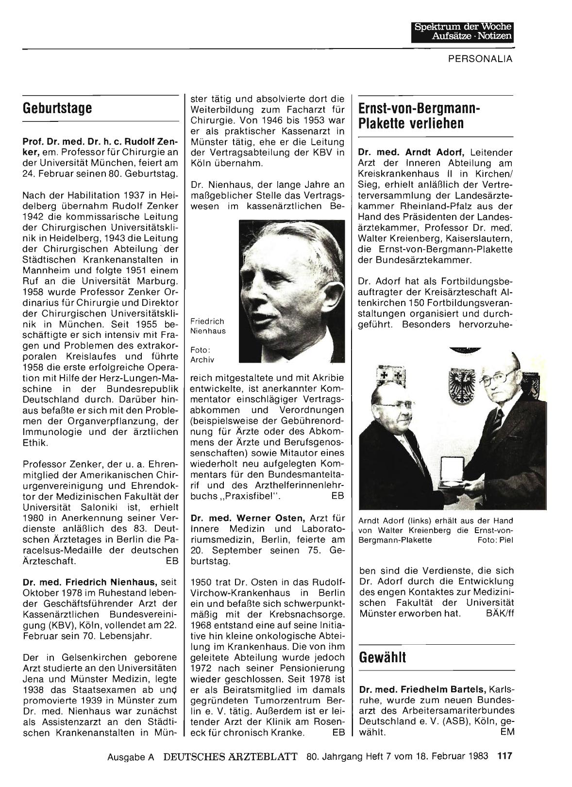 Vorschauseite 1: Geburtstage